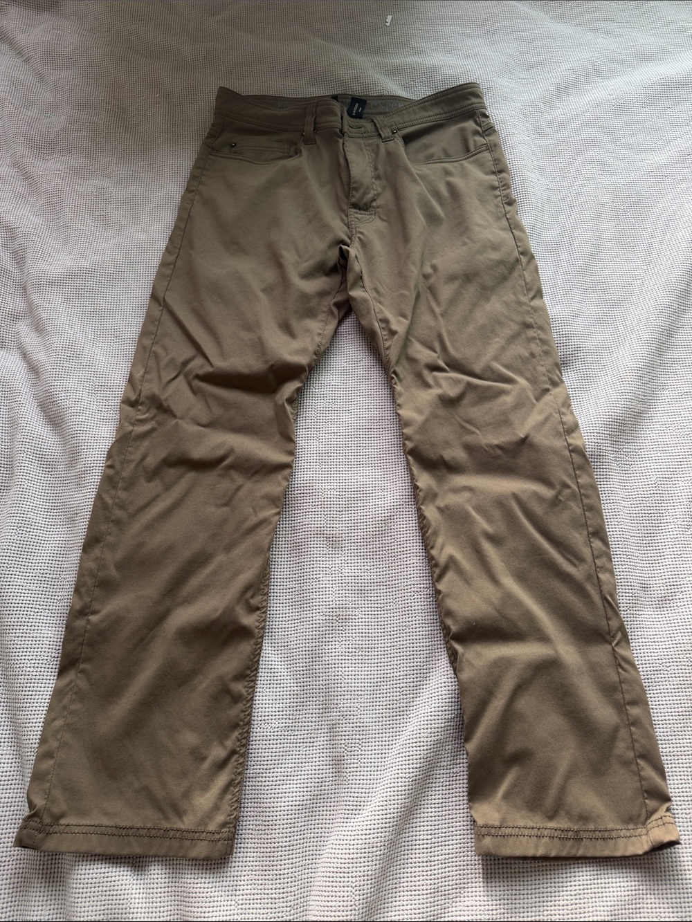 Prana Men's Tech Pants - Tan/Green